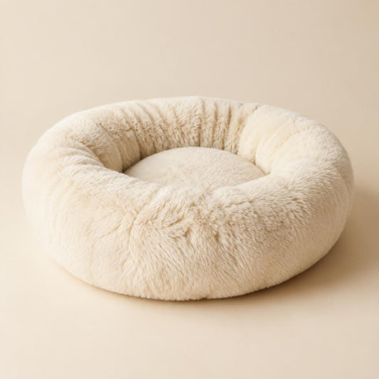 Cama Luna para gato — fotografía de producto Mora & Bigotes